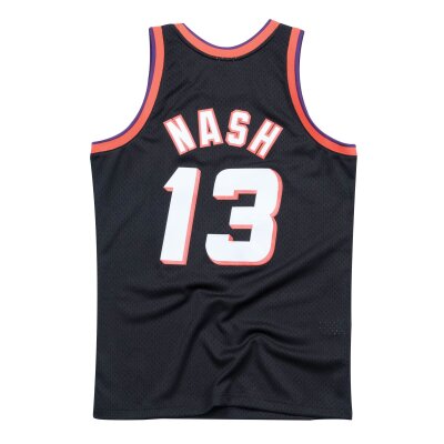 Retro Steve Nash #13 Phoenix Suns Basketball Jersey Weiß 