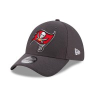 New Era 39THIRTY Tampa Bay Buccaneers NFL Hex Tech Cap grey