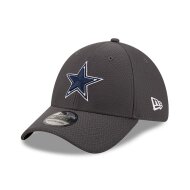 New Era 39THIRTY Dallas Cowboys NFL Hex Tech Cap grey