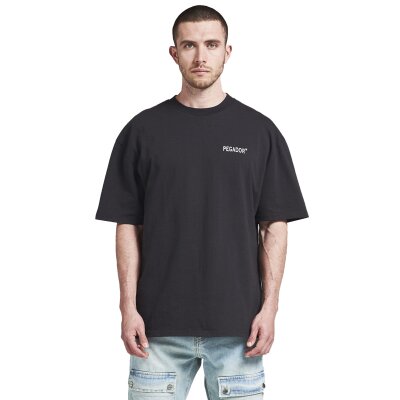 Pegador Herren Bonanza Oversized T-Shirt washed black