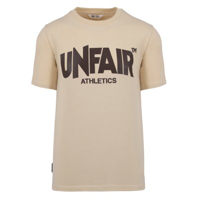 Unfair Athletics Herren Classic Label T-Shirt sand XXL
