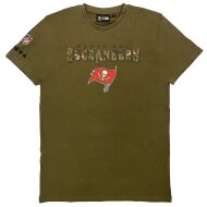 New Era Herren T-Shirt NFL Tampa Bay Buccaneers Camo Wordmark