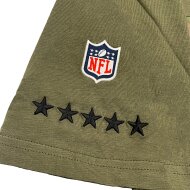 New Era Herren T-Shirt NFL Shield Logo Camo Wordmark