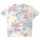 Karl Kani Damen T-Shirt Signature KKJ Tie Dye lilac/light blue/white XS