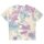 Karl Kani Damen T-Shirt Signature KKJ Tie Dye lilac/light blue/white L