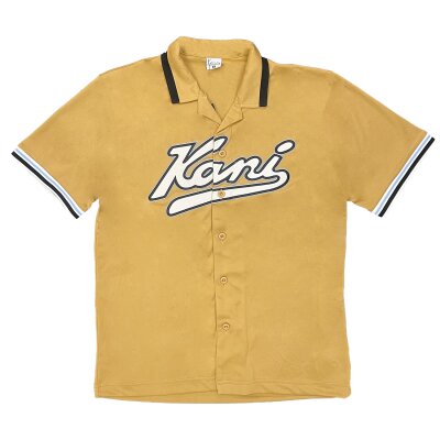 Karl Kani Varsity Baseball Shirt sand