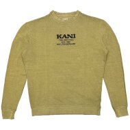 Karl Kani Sweater Retro Washed Crew dark green