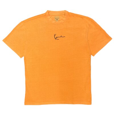 Karl Kani T-Shirt Small Signature Washed light orange XL