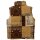 Karl Kani Puffer Vest OG Paisley Corduroy sand/brown/light sand S