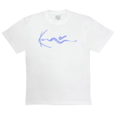 Karl Kani T-Shirt 3D Signature white