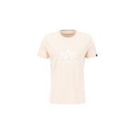 Alpha Industries Herren T-Shirt Basic Logo pale peach