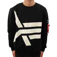 Alpha Industries Herren Sweater Side Logo black