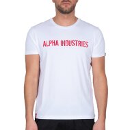 Alpha Industries Herren T-Shirt RBF Moto white