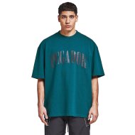 Pegador Herren Cali Oversized T-Shirt pine green black foam