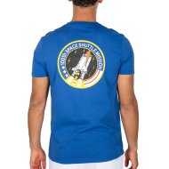 Alpha Industries Herren T-Shirt Space Shuttle nasa blue