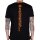 Alpha Industries Herren T-Shirt QR Code black/orange