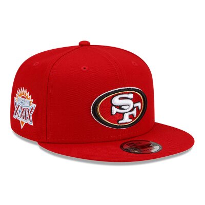New Era 9FIFTY Cap NFL Patch Up San Francisco 49ers red