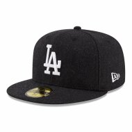 New Era 59FIFTY Cap MLB Los Angeles Dodgers Melton black