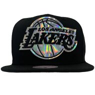 Mitchell &amp; Ness Snapback NBA Iridescent XL Logo Los Angeles Lakers black