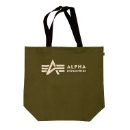 Alpha Industries Alpha Shopping Bag dark olive