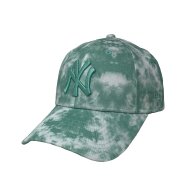 New Era 9FORTY Wmn Cap Tie Dye New York Yankees green batik