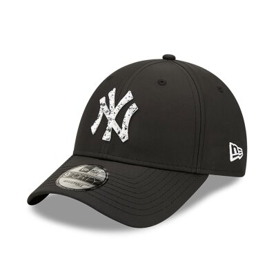 New Era 9FORTY Cap Black White New York Yankees black