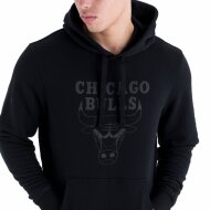 New Era Herren Hoodie NBA Chicago Bulls Tonal Logo black