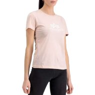Alpha Industries Damen New Basic T-Shirt pale peach