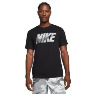 Nike Herren T-Shirt Dri-Fit Camo Graphic black