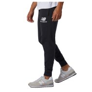 New Balance Herren Sweatpants Essentials Stacked Logo black