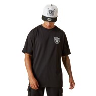 New Era Herren T-Shirt NFL Las Vegas Raiders Logo black XXL