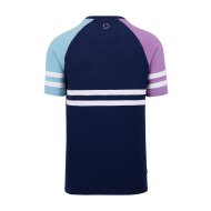 Unfair Athletics Herren T-Shirt DMWU Multicolour navy