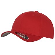 Flexfit Cap Wooly Combed red