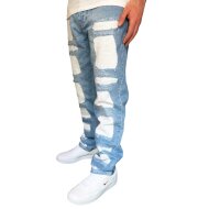Pegador Herren Jeans Mellow Ribbed washed light blue