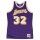 Mitchell &amp; Ness HWC Swingman Jersey Los Angeles Lakers Road 1984-85 Magic Johnson purple