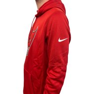 Nike Herren Hoodie NFL Therma Prime Logo Tampa Bay Buccaneers red