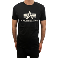 Alpha Industries Herren T-Shirt Basic 2 Pack black