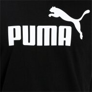 PUMA Herren T-Shirt ESS Logo puma black