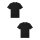 Champion Herren T-Shirt 2Pack black/black