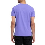 Alpha Industries Herren T-Shirt Basic Logo electric violet