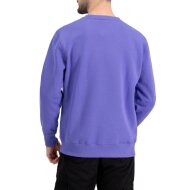 Alpha Industries Herren Sweater Basic Logo electric violet