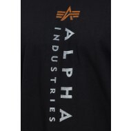 Alpha Industries Herren T-Shirt R Print black