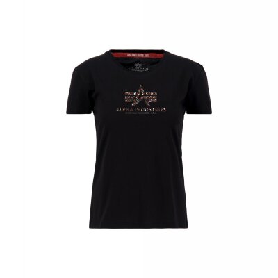 Alpha Industries Damen New Basic T-Shirt G Wmn black