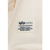Alpha Industries Herren Sweater USN Blood Chit jet stream white
