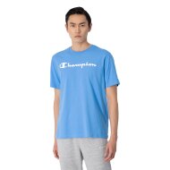 Champion Herren T-Shirt Legacy Logo blue