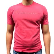 Champion Herren T-Shirt Legacy Logo pink