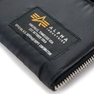 Alpha Industries Label Wallet black