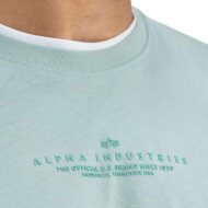 Alpha Industries Herren T-Shirt Double Layer dusty green
