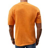 Pegador Herren T-Shirt Logo Gum Oversized vintage washed sunrise orange