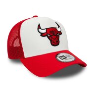 New Era 9FORTY A-Frame Trucker Cap Chicago Bulls Team Colour red